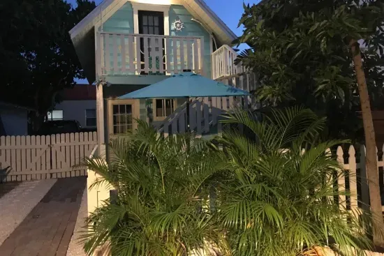 Enjoy evenings here.