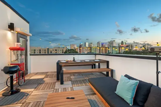 Views from the rooftop!