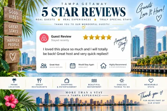 Our guests love the townhouse
