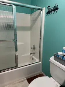 Hallway tub and full bathroom
