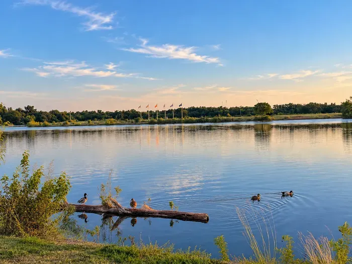 Boomer Lake fall stillwater