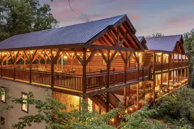 Huge Covered Patio Area for Eating and Hanging Out