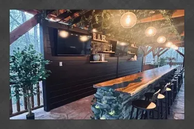 Custom Bar with Waterfall