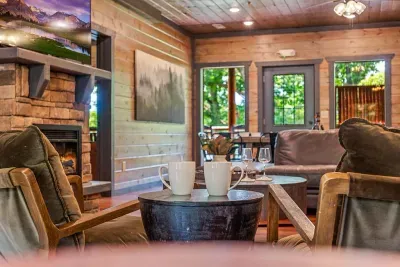 Cozy Corner for Coffee and Staring Out the Windows