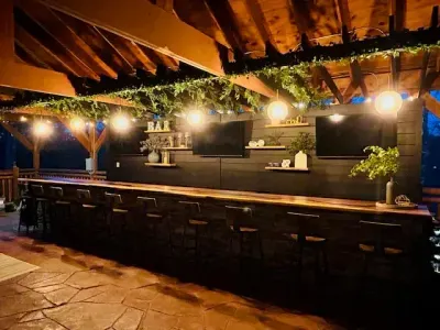 Custom 25 foot Outdoor Sports Bar