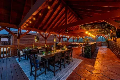 So much outdoor space for enjoying the mountain sunsets.