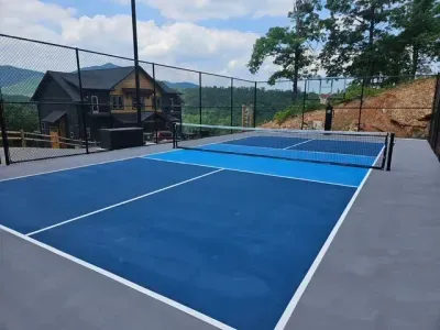 Brand new, fully lit private Pickleball/Sportscourt