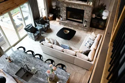 The Great Room from the upper level