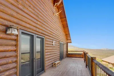 Enjoy the second floor deck with stunning views of the Grand Mesa and the Bookcliffs.