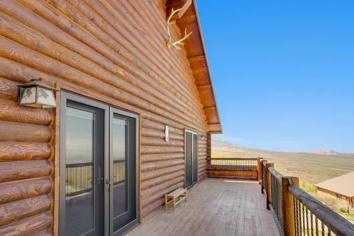 Enjoy the second floor deck with stunning views of the Grand Mesa and the Bookcliffs.