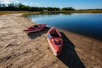 Stone Cottage comes with use of two kayaks and a floating lily pad.