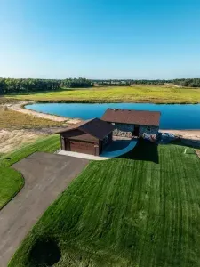 Stone Cottage is uniquely tucked away on the north side of the lake, offering privacy and peace.