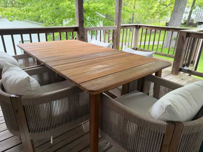 Private outdoor deck for morning coffee or evening wind-down.