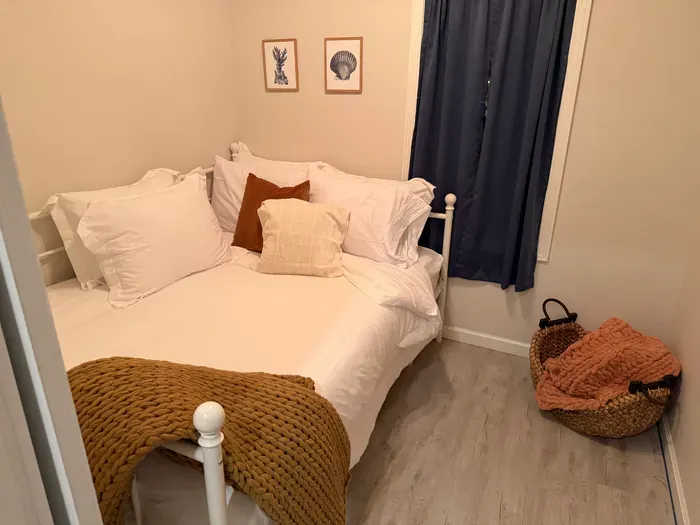 Inviting bedroom designed for restful nights after full days exploring.