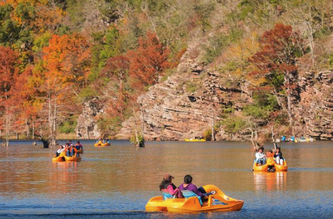 Paddle Boat in Broken Bow OK