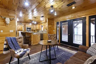 Enjoy your morning coffee or breakfast right off the kitchen