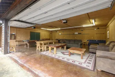Double garage with GAMES