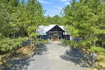 Blue Beary Hill sits back off the road just enough to give you the ultimate privacy