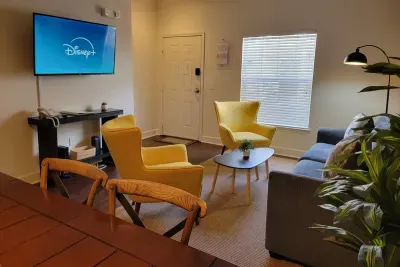 TV in each room for convenience and comfort of all guests.
