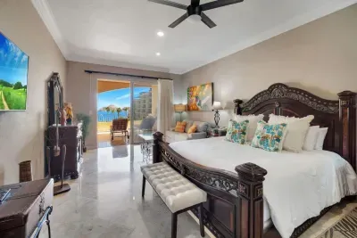 Master bedroom with ocean view