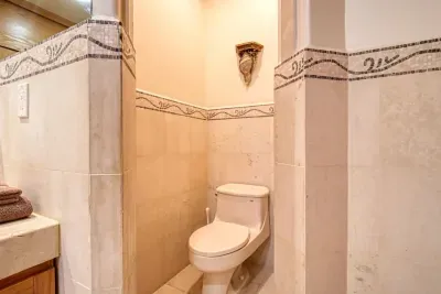 1st bathroom toilet area