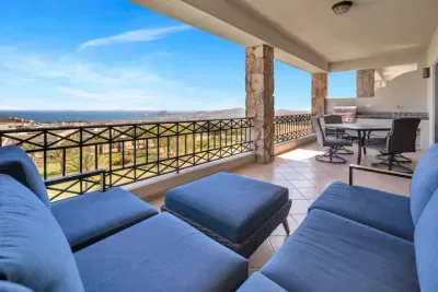 Patio with ocean view
