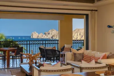 Main living area with amazing views