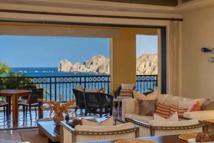 Main living area with amazing views