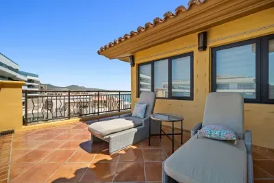 Patio of 2nd Suite on upper level