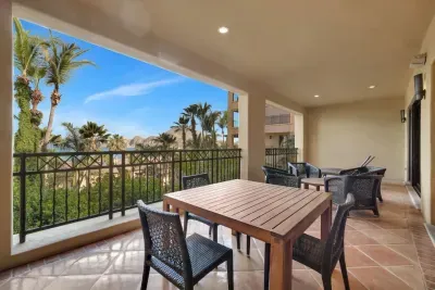More patio area