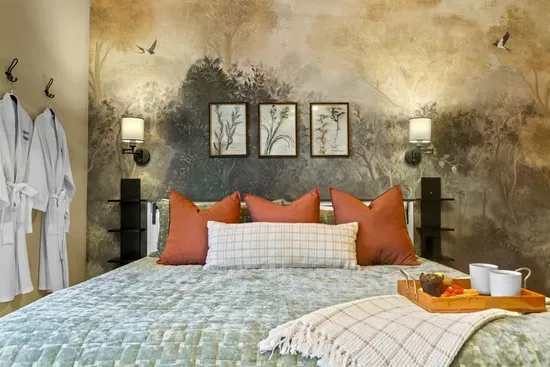 Snuggle into premium bedding in this inviting bedroom — restful nights guaranteed