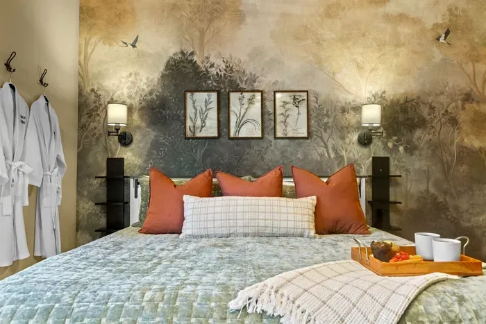 Snuggle into premium bedding in this inviting bedroom — restful nights guaranteed