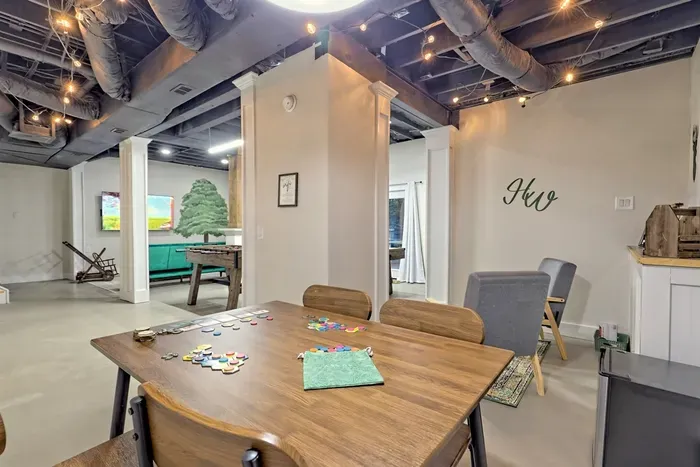 Guest review, "The downstairs game room was amazing!"