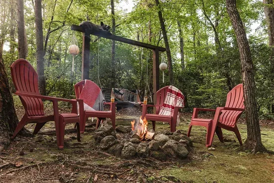 A more secluded corner when you want the woods to yourself.