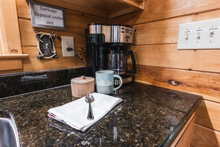 Coffee comes easy in the morning.