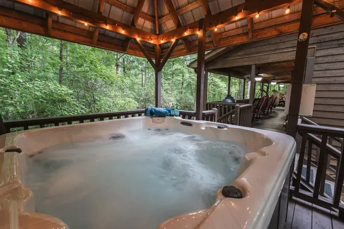 Soak in the trees — rain or shine.