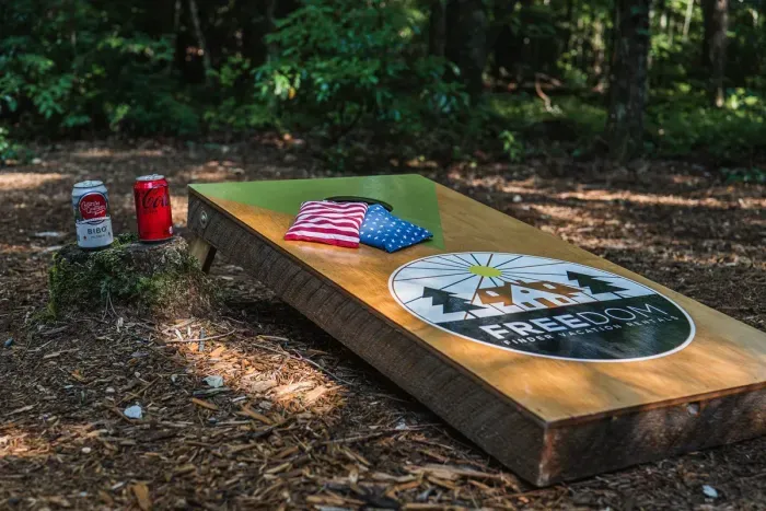 Simple outdoor fun between hikes and town trips.