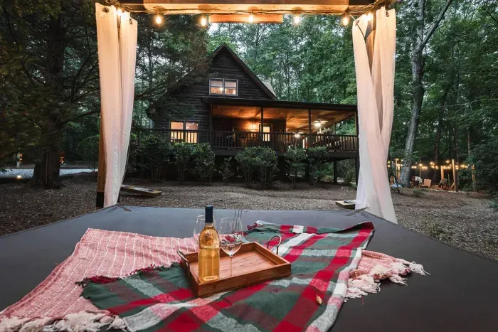 Your first deep breath happens before you even walk through the door.