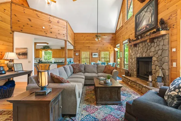 Open-concept living designed for gathering — space to connect without feeling crowded.