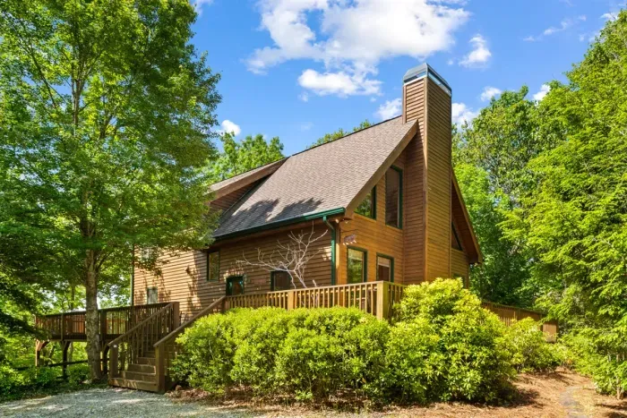 A spacious mountain cabin tucked high in the North Georgia hills — peaceful, elevated, and private.