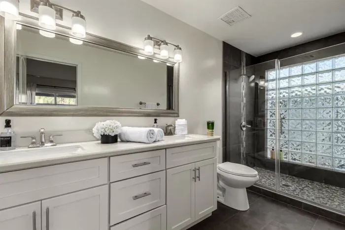 Master Bath with walk-in shower