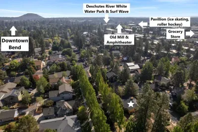 Just a short stroll to the best spots in Bend!