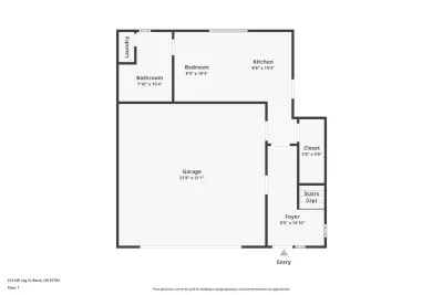 First level floor plan