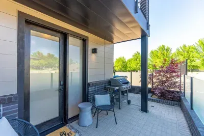 Private entrance to studio (included if you are booking whole property "Millpointe Modern 4.0")