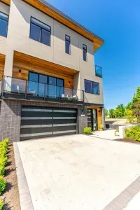 Driveway offers 2 private off-street spots for guests