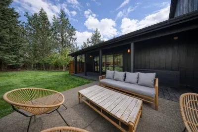 Outdoor seating area