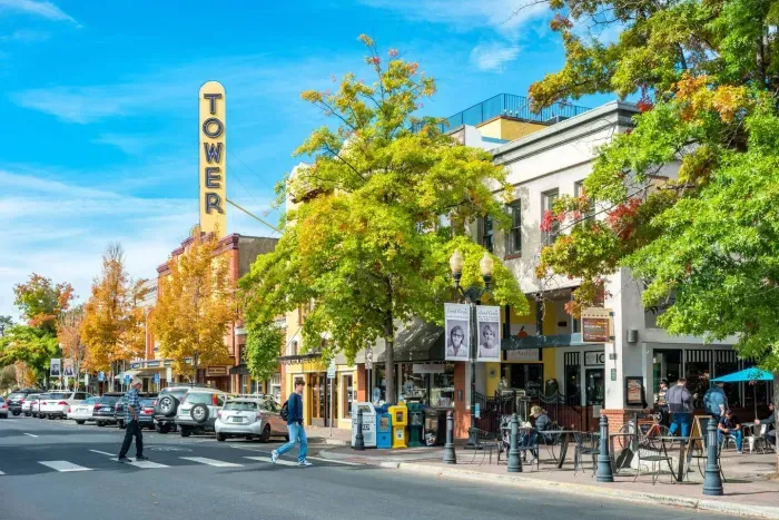 Walk less than a mile to reach this charming downtown area of Bend. Wonderful shops, restaurants, and festivals happen here!