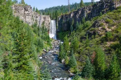 Tumalo Falls feels worlds away but is moments from town. Take in breathtaking views with plenty of hiking and great photo op spots along the way.