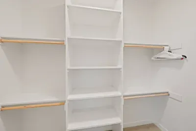 Large private walk in closet connected to Bedroom 3
