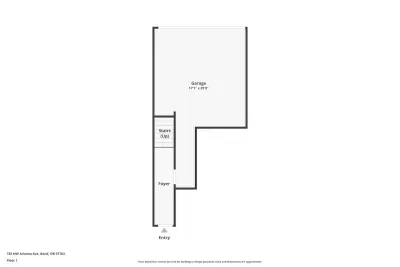 First Floor (please note there is a half staircase down to garage)